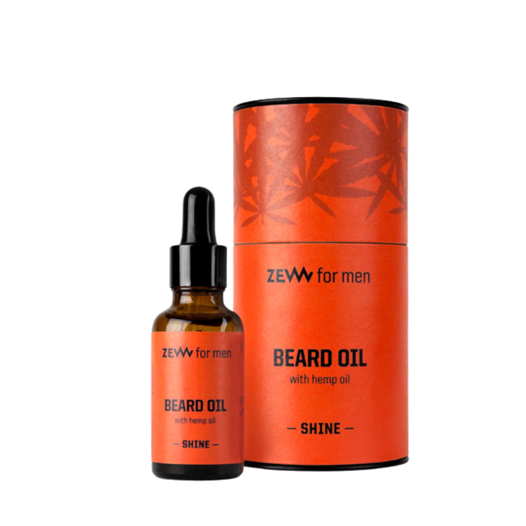 Zew For Men Beard Oil with Hemp Oil, 30ml