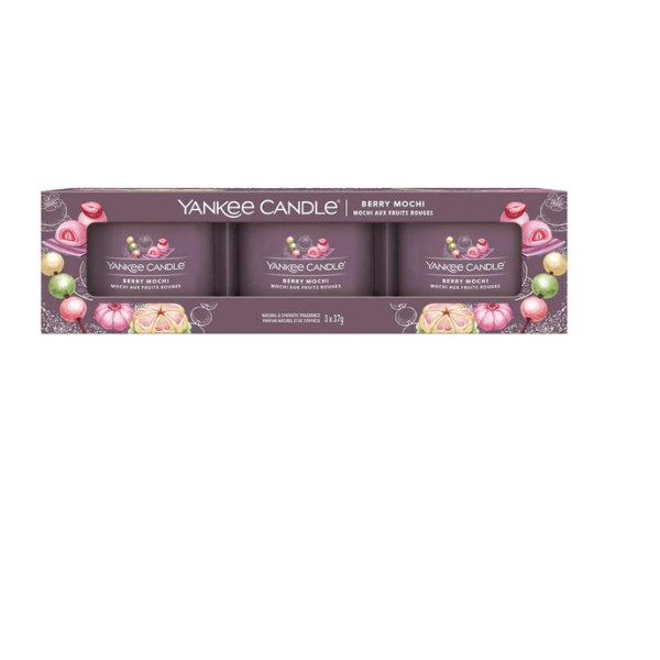 Yankee Candle Berry Mochi, 3x27gr