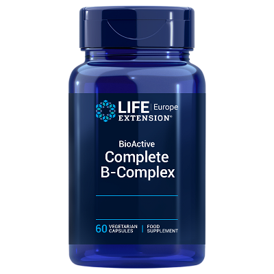 Life Extension BioActive Complete B-Complex, 60 capsules