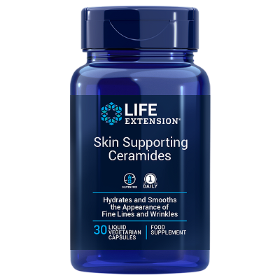 Life Extension Skin Supporting Ceramides, 30 vegetarian capsules