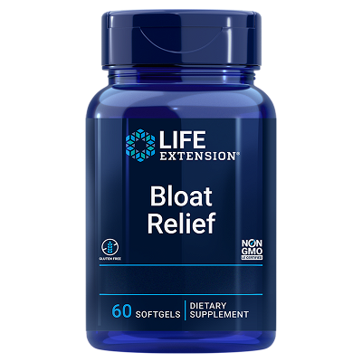 Life Extension Bloat Relief, 60 softgels
