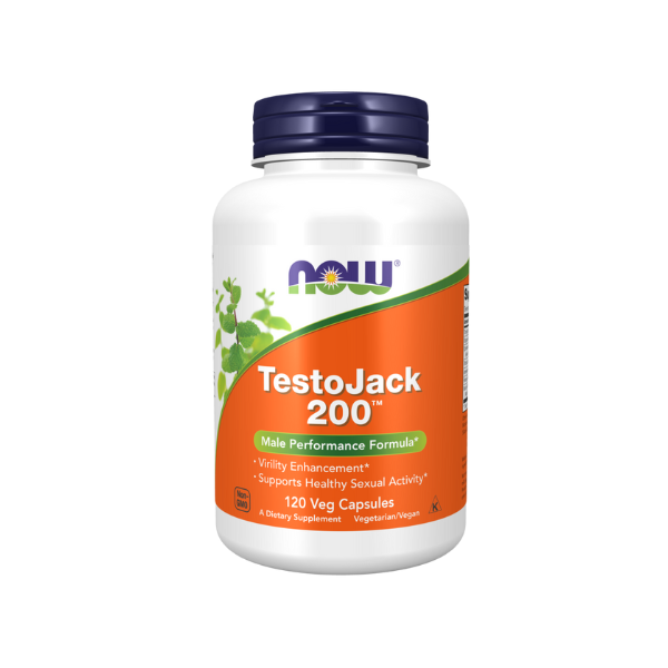 Now TestoJack 200, 120 capsules