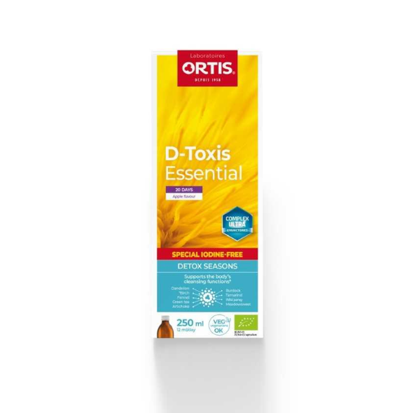 ORTIS D-Toxis Essential Iodine-Free Liquid, 250ml