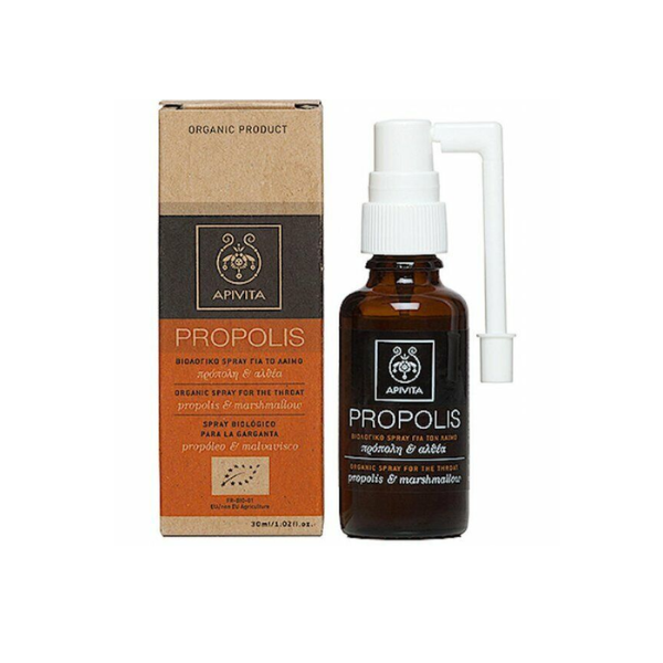 Apivita Propolis Organic Throat Spray, 30 ml