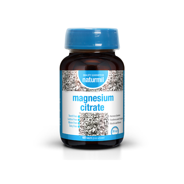 Naturmil Magnesium Citrate 200mg, 60 tablets