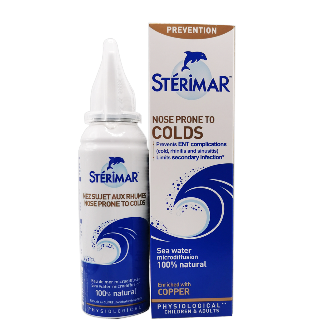 Sterimar Nose Prone to Cold Sea Water Spray,100ml