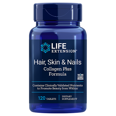 Life Extension Hair, Skin & Nails, 120 tablets