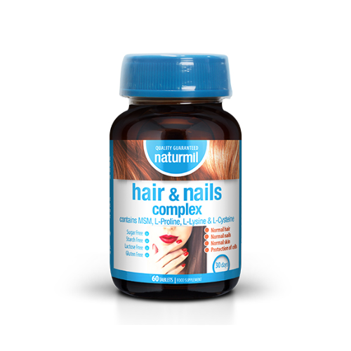 Naturmil Hair & Nails Complex, 60 tablets