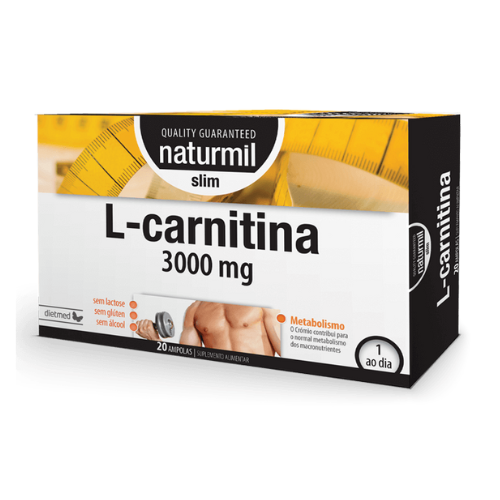 Naturmil L-Carnitine 3000 mg, 20 ampoules