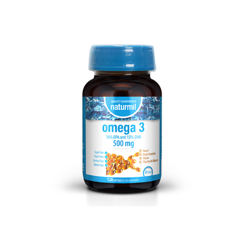 Naturmil Omega 3 500 mg, 120 capsules