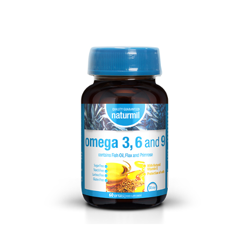 Naturmil Omega 3-6-9, 60 capsules