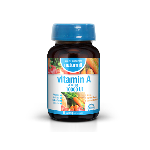 Naturmil Vitamin A 10000 IU, 60 tablets