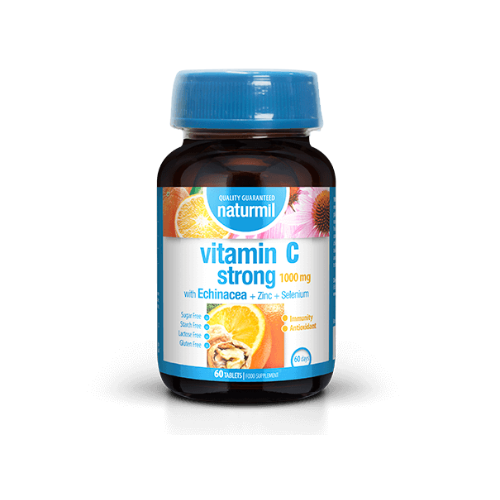 Naturmil Vitamin C 1000mg Strong, 60 tablets