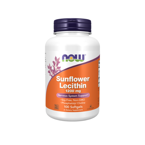 Now Sunflower Lecithin 1200mg, 200 capsules