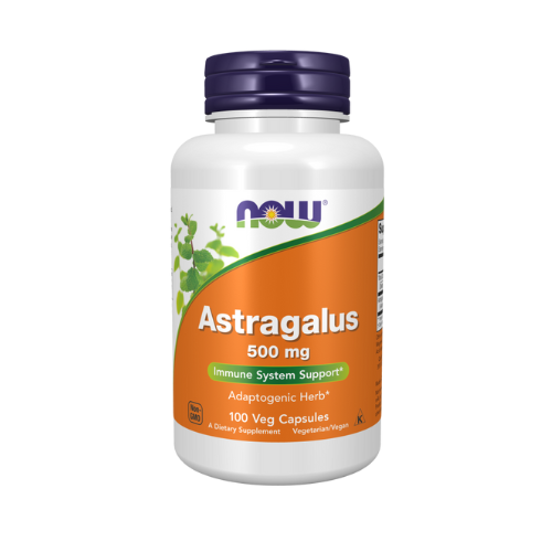 Now Astragalus 500mg, 100 capsules