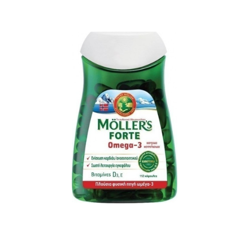 Moller's Forte Omega 3, 60 capsules