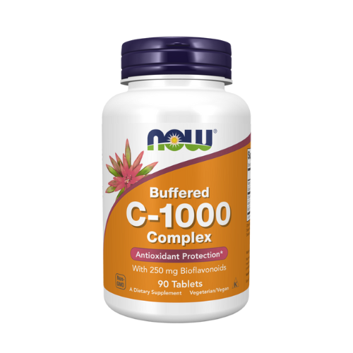 Now Vitamin C-1000 Complex Buffered Tablets, 90 tablets