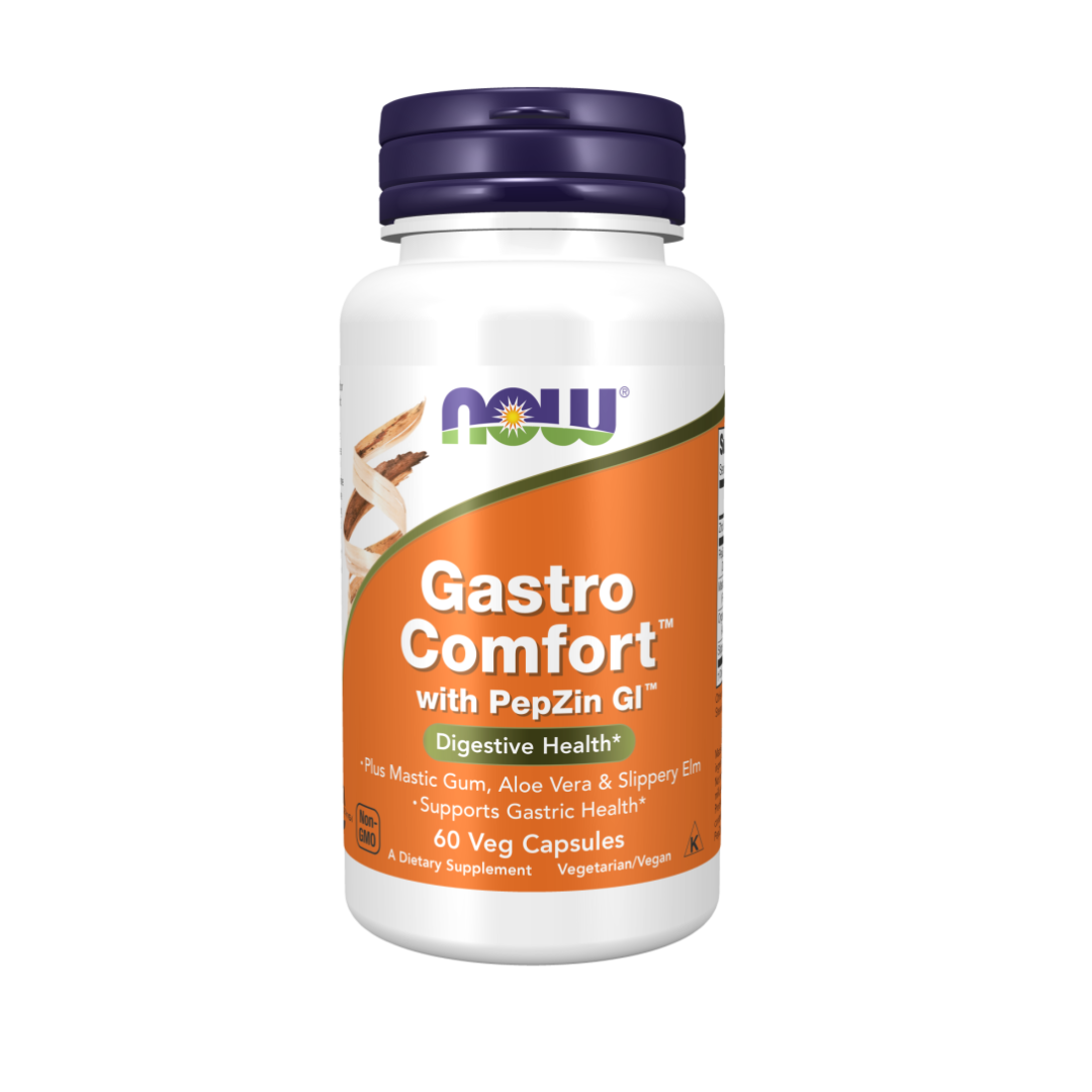 Now Gastro Comfort with PepZin GI™, 60 capsules