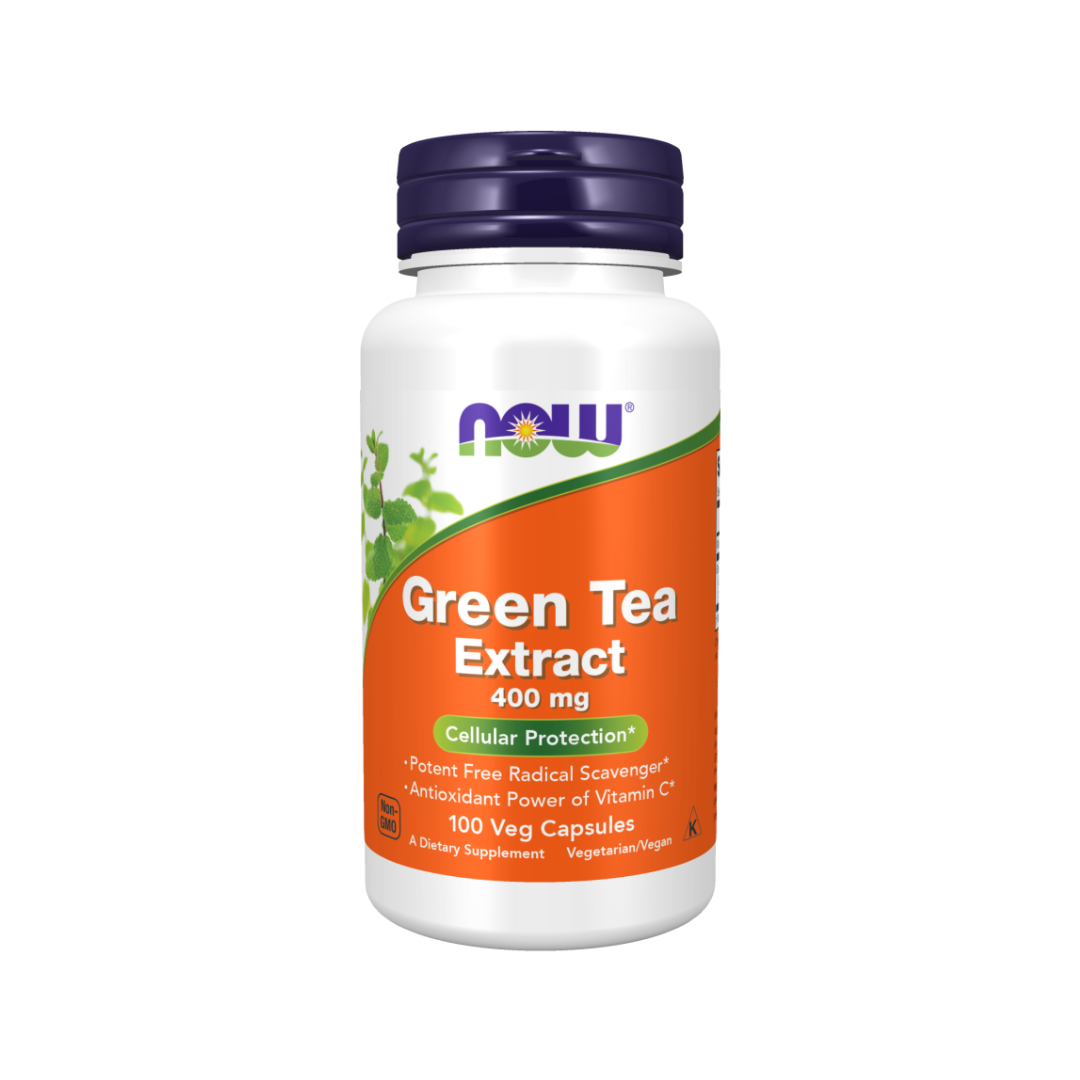 Now Green Tea Extract 400mg, 100 capsules