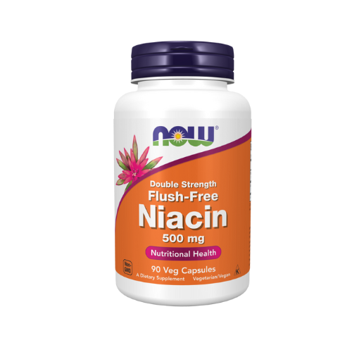 Now Niacin Flush-Free 500mg, 90 capsules