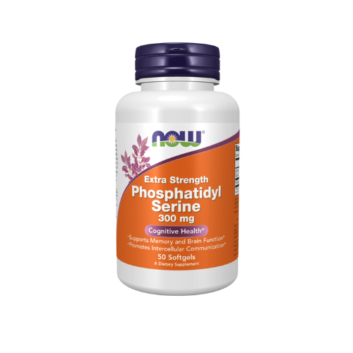 Now Phosphatidyl Serine 300 mg, 50 Veg Capsules