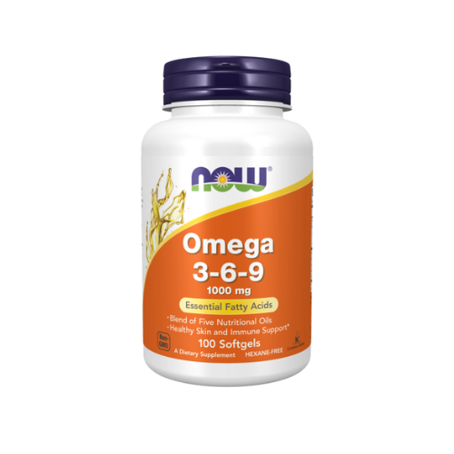 Now Omega 3-6-9 1000 mg, 100 capsules