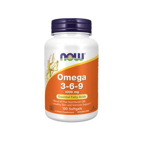 Now Omega 3-6-9, 250 capsules