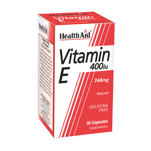 Health Aid Vitamin E 400 i.u, 30 capsules