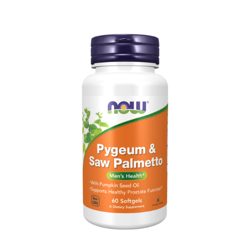 Now Pygeum & Saw Palmetto, 120 capsules