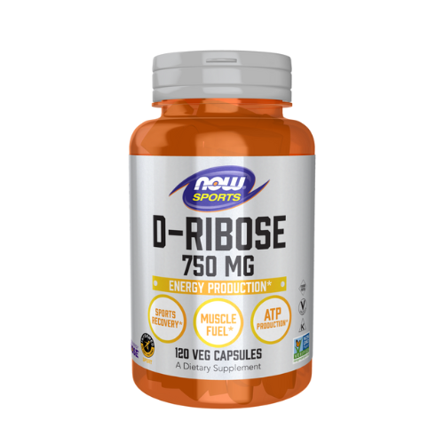 Now D-Ribose 750 mg, 120 capsules