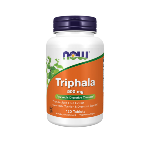 Now Triphala 500 mg, 120 tablets