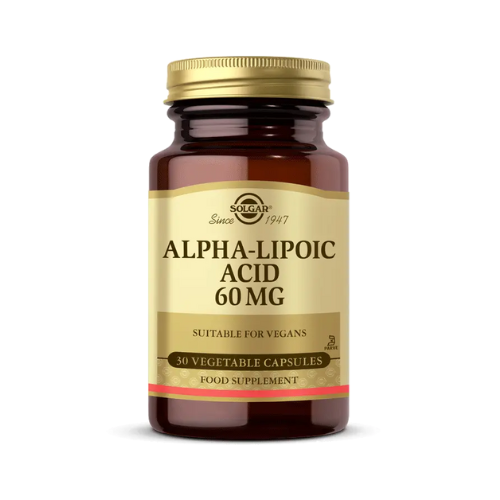 Solgar Alpha-Lipoic Acid 60mg, 30 Caps