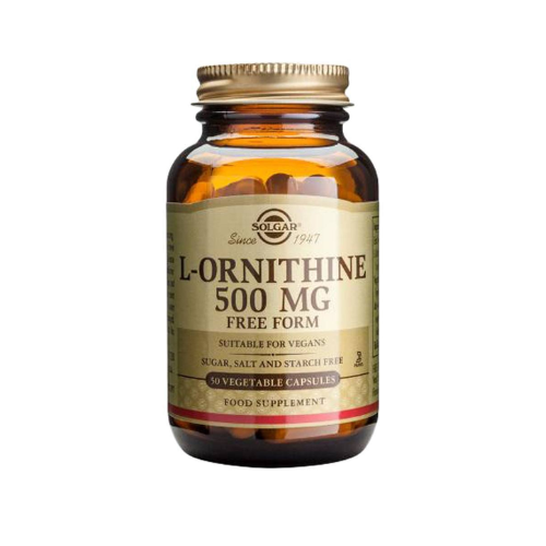 Now L-Ornithine 500mg, 50 capsules