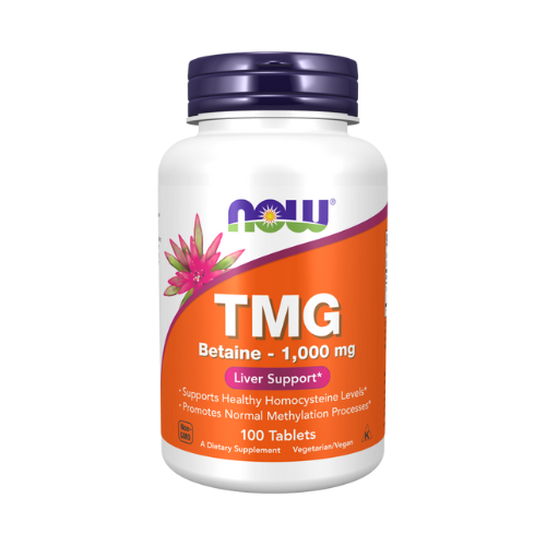Now TMG Betaine, 100 tablets