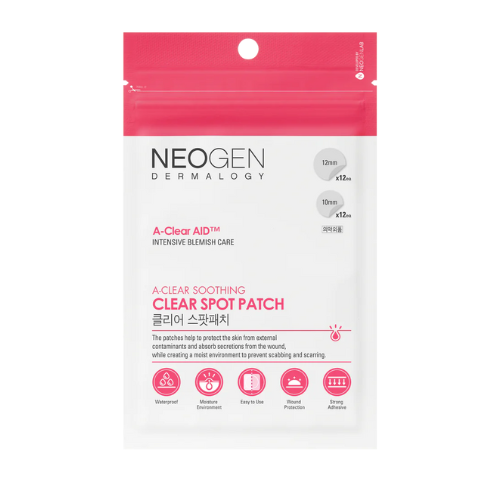 Neogen A-Clear Soothing Clear Spot Patch, 24 pieces