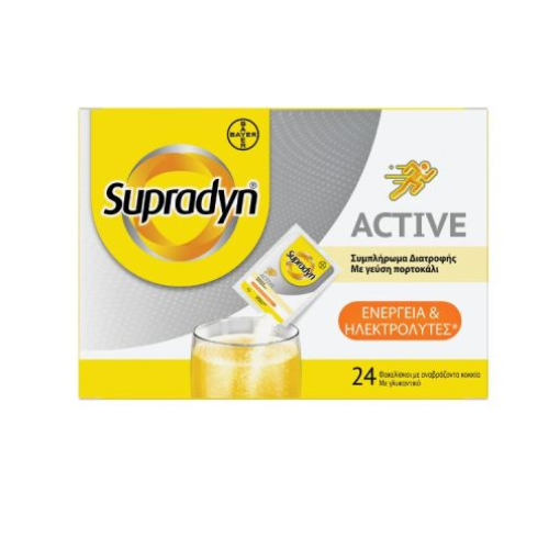 Supradyn Active Energy & Electrolytes, 24 sachets