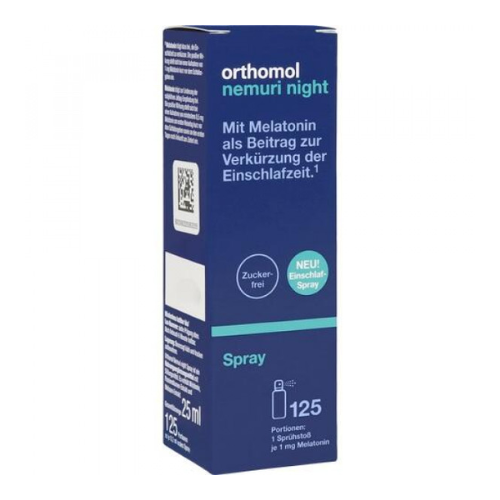 Orthomol Nemuri Night spray, 25ml