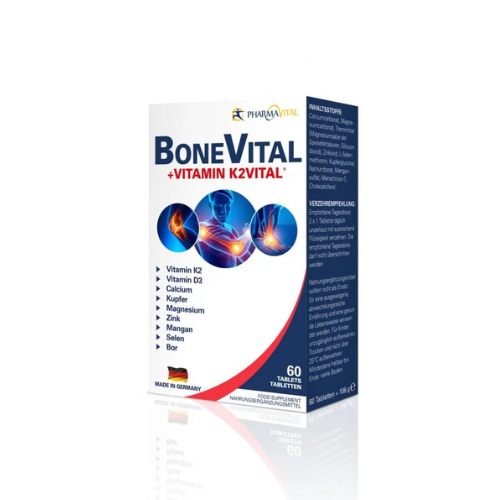 PharmaVital Bonevital +Vitamin K2, 60 tablets