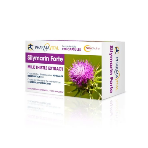 PharmaVital Silymarin Forte Milk Thistle Extract, 120 capsules