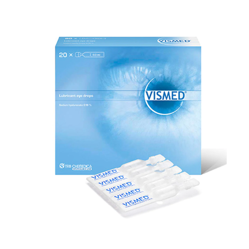 Vismed Lubricat Eye Drops, 20 x 0,3ml single vials
