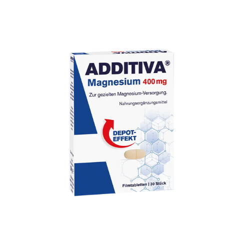Additiva Magnesium 400mg, 30 tablets