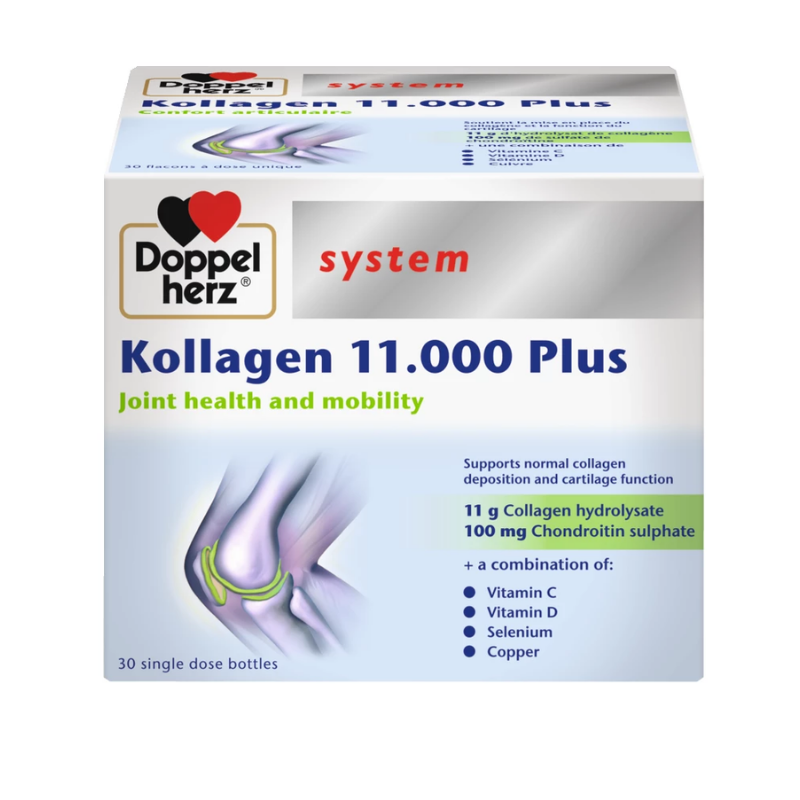 Doppel Herz Collagen 11000 Plus, 30 vials