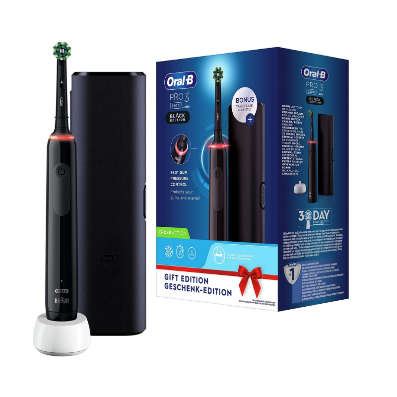 Oral B Pro 3 - 3500 - Black Electric Toothbrush