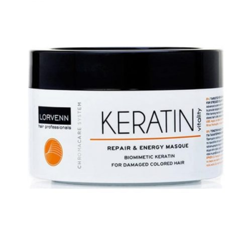 Lorvenn Keratin Vitality Repair & Protection Hair Mask, 500ml