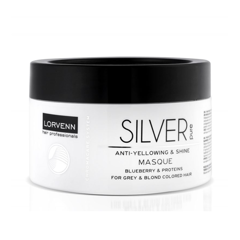 Lorvenn Silver Anti-Yellowing & Shine Hair Mask, 500ml