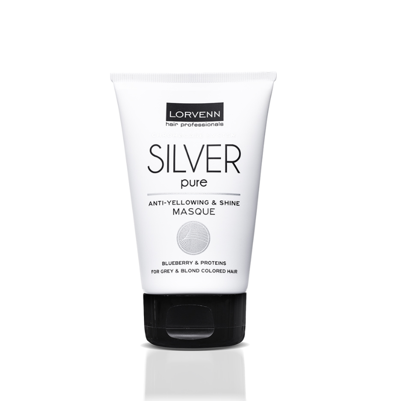 Lorvenn Silver Anti-Yellowing & Shine Hair Mask, 100ml