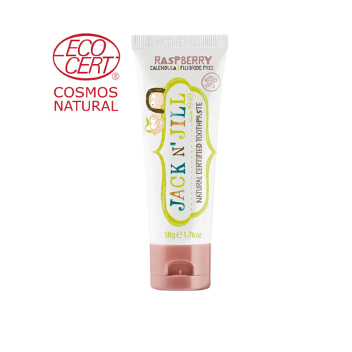 Jack N' Jill Natural Certified Toothpaste Raspberry, 50g