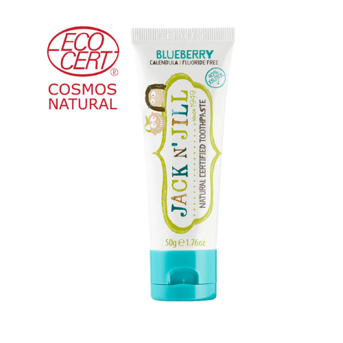Jack N' Jill Natural Certified Toothpaste Blueberry, 50g