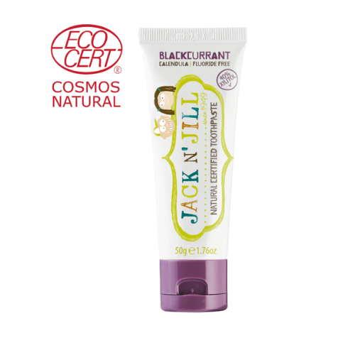 Jack N' Jill Natural Certified Toothpaste Blackcurrant, 50g