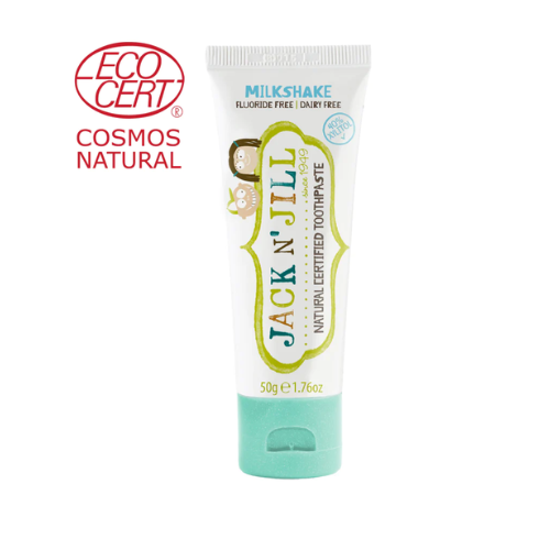 Jack N' Jill Natural Certified Toothpaste Milkshake, 50g